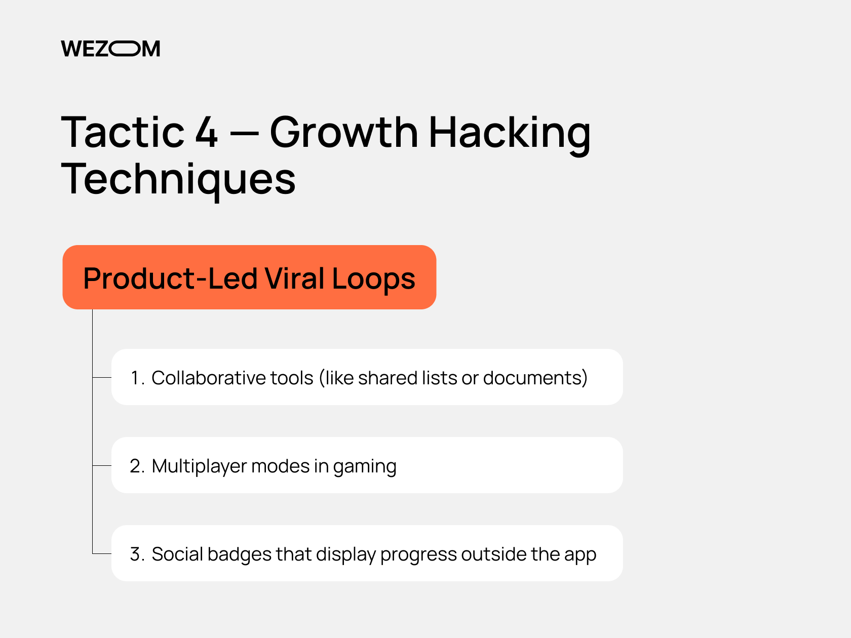 Growth hacking techniques with product-led viral loops: collaborative tools, multiplayer gaming, social badges to grow app downloads fast